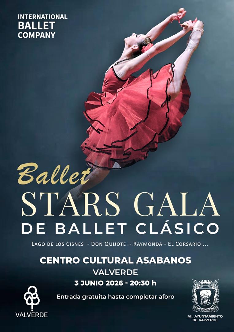 Valverde acogerá la gala “Ballet Stars” con grandes clásicos del ballet internacional
