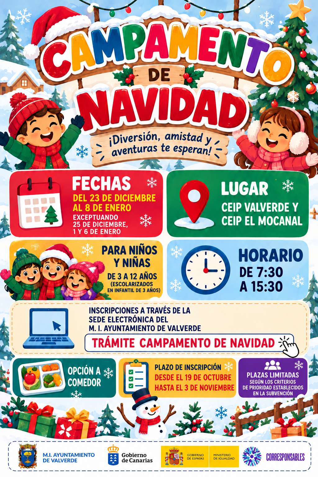 Campamento de Navidad